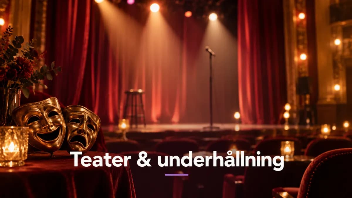 Illustration för Teater & underhållning